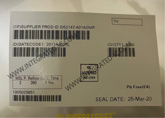 SI52147-A01AGMR Générateur d'horloge PCIe à puce de circuit intégré haute performance