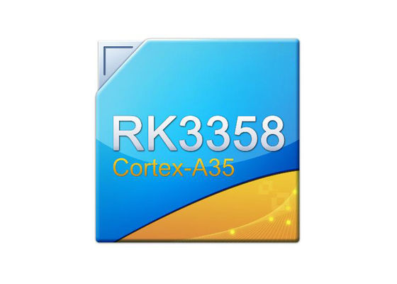 Puce processeur IA RK3358J, processeur IAoT avec Quad Core Cortex A35 64 bits pour les applications de contrôle industriel