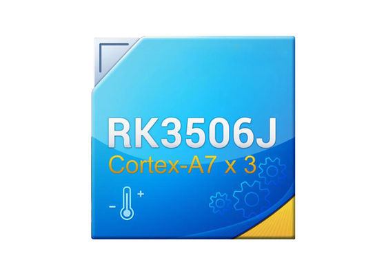 RK3506 processeur AI puce Triple Core Cortex A7 processeurs AIoT pour l'informatique avancée
