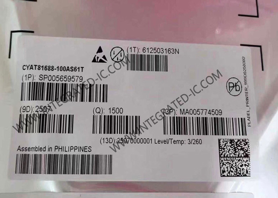 CYAT81688-100AS61T Puce de circuit intégré PSoCTM Contrôleur multitouch capacitif automobile