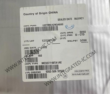 MC33771BTA1AE Puce de circuit intégré à 14 canaux, régulateur de cellules de batteries Li-ion