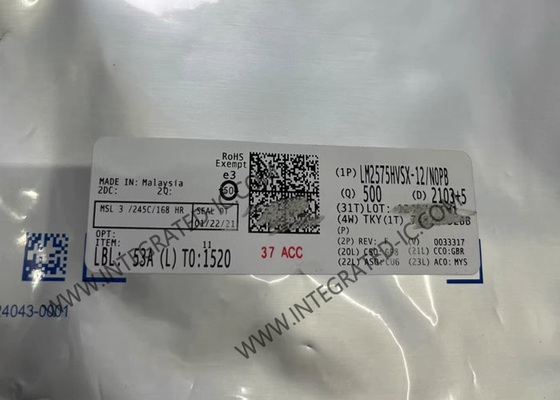 Circuit intégré LM2575HVSX-12 SIMPLE SWITCHER Régulateur de tension abaisseur 1A