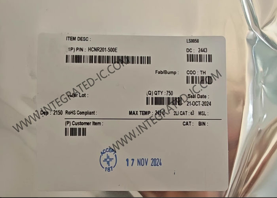 L'équipement est équipé d'un système d'écoulement d'électricité (ECS) de type HCNR201-500E.