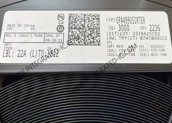 Circuit intégré OPA4990SIRTER - Amplificateur opérationnel 40V WQFN16, Amplificateur opérationnel faible consommation