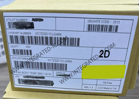 XC7Z020-1CLG484I Porte de champ programmable Array 667MHz Zynq-7000 FPGA