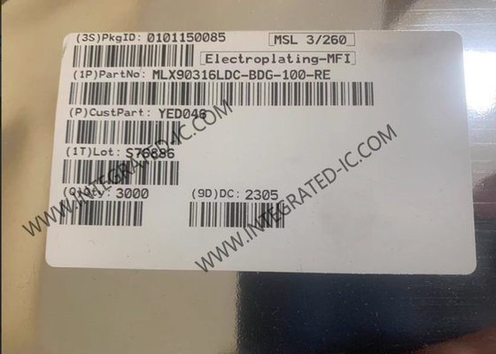 Capteur CI MLX90316LDC-BDG-100-RE Triaxis pour position rotative grand public CI SOIC8
