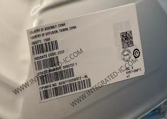 L'ADW71205WSTZ est une puce de circuit intégré à 12 bits RDC LQFP44 résolveur-convertisseur numérique