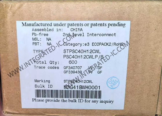 STPSC40H12CWL Circuit intégré à puce Diode Array 1 paire Cathode commune Carbure de silicium Schottky