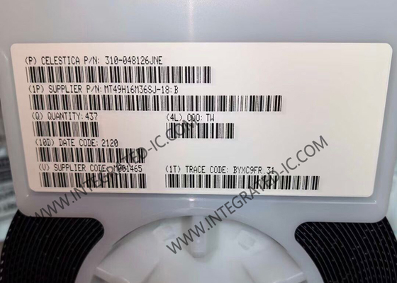 MT49H16M36SJ-18:B Puce de mémoire CI 576Mbit CIO RLDRAM 2 DRAM Mémoire CI FBGA144