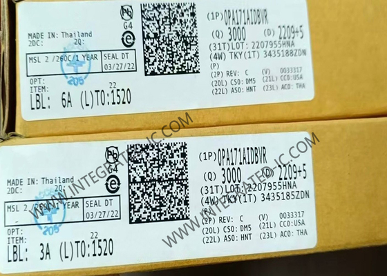 Circuit intégré OPA171AIDBVR Amplificateurs opérationnels à usage général 36V