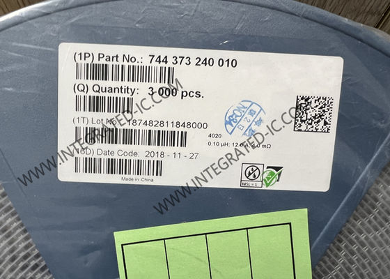 744373240010 Inducteur moulé blindé à puce de circuit intégré 100nH Inducteur de puissance CMS