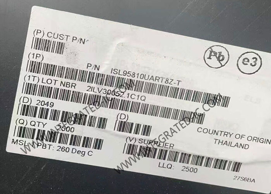 Puce de circuit intégré ISL95810UART8Z-T Potentiomètre numérique à faible bruit