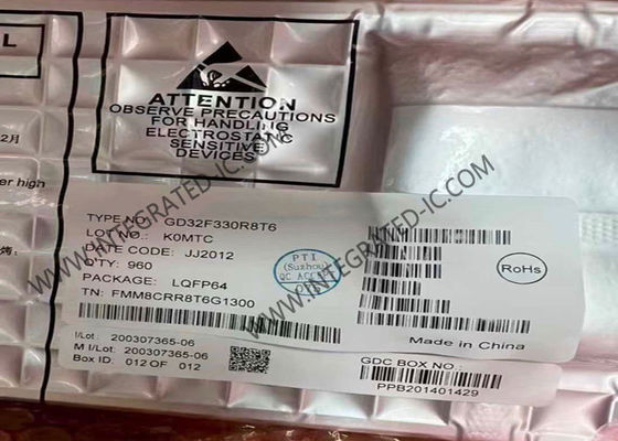 Microcontrôleur MCU GD32F330R8T6 à usage général Arm Cortex-M4 32 bits