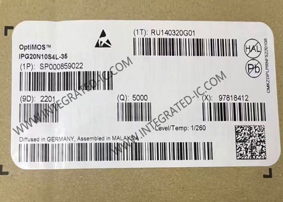 IPG20N10S4L-35 Integrated Circuit Chip OptiMOS-T2 Power Transistor 100V MOSFET Transistor