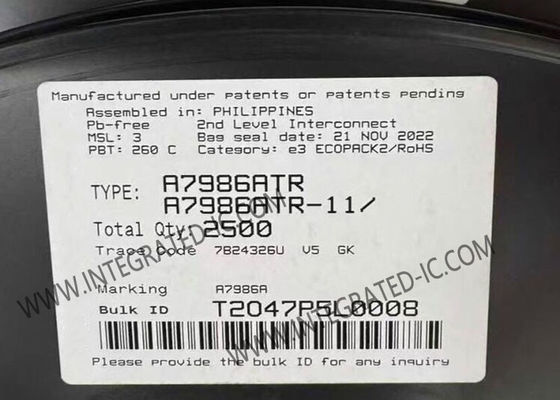 A7986ATR Circuit intégré Puce 3A Régulateur à découpage abaisseur HSOP8 Buck Regulator