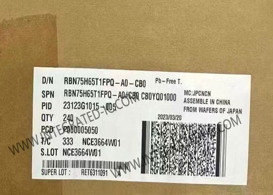 RBN75H65T1FPQ-A0 Circuit intégré à puce 650V 75A Transistors IGBT à tranchée TO-247-3