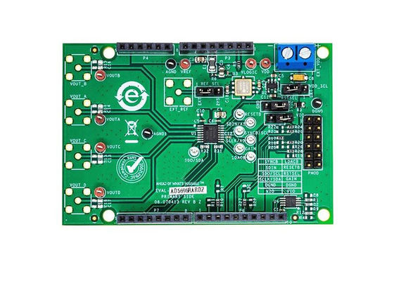 EVAL-AD5696RARDZ Solutions intégrées Quad-canal 16 bits DAC évaluation de la carte d'extension