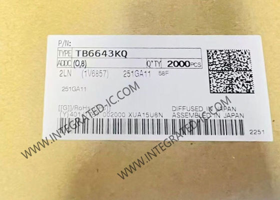 TB6643KQ Puce de circuit intégré à moteur à courant continu de 1,5 A et tension de charge de 10 V à 45 V