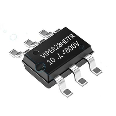 VIPER28HDTR Chipe de circuit intégré Convertisseur haute tension de 800V de sortie de puissance de 20W et de fréquence de commutation de 115 kHz