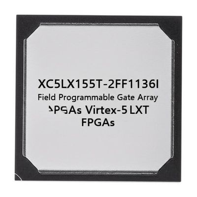 XC5VLX155T-2FF1136I FBGA1136 FPGA Virtex-5 LXT Haute performance, réseau de portes programmable par l'utilisateur