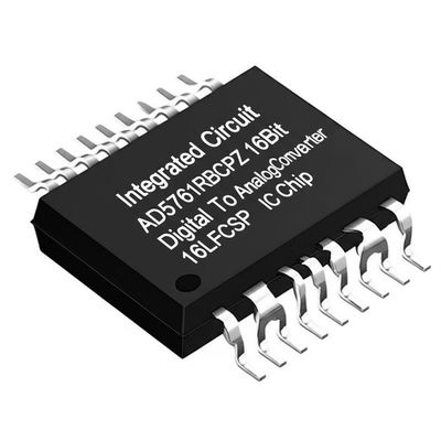 Convertisseur numérique-analogique 16 bits AD5761RBCPZ avec référence 2,5 V à faible dérive en boîtier 16-WFQFN