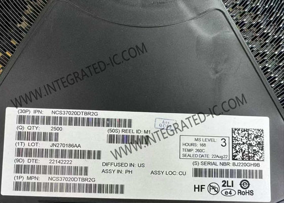 NCS37020DTBR2G Circuit intégré à puce de processeur de signal avec régulateur shunt 12 V, boîtier TSSOP-14 et température de fonctionnement de 0°C à 70°C