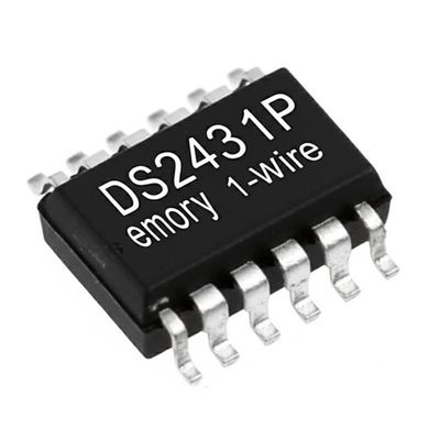 DS2431P - Circuit intégré de mémoire EEPROM 1-Wire 1024 bits avec boîtier TSOC-6 et organisation 256 x 4