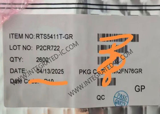 RTS5411T-GR Circuit intégré Puce Contrôleur HUB USB 3.0 Super-Speed 4 ports en boîtier QFN-76