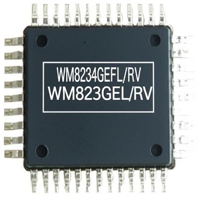 Circuit intégré WM8234GEFL/RV - Numériseur frontal analogique 16 bits IC 6 canaux AFE