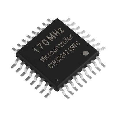170MHz le microcontrôleur MCU STM32G474MBT6 a enfoncé la puce des microcontrôleurs LQFP80 IC