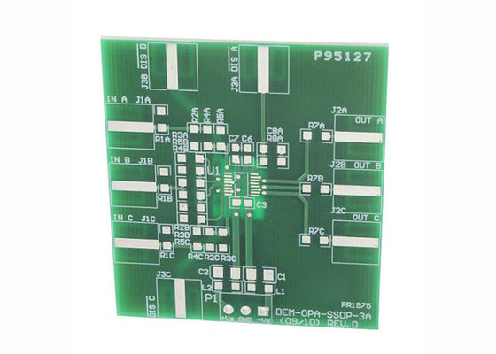 DEM-OPA-SO-3A Embedded Solutions Triple Channels General Purpose Amplifier Evaluation Board