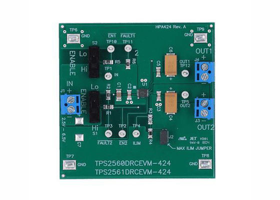 TPS2560DRCEVM-424 Solutions intégrées 44mΩ Module d'évaluation du commutateur USB