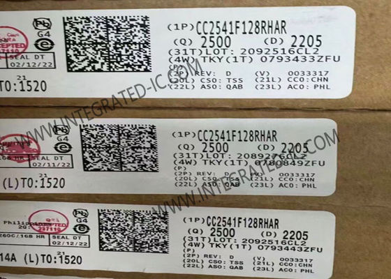 Module de communication sans fil CC2541F128RHAR Bluetooth MCU sans fil à basse énergie