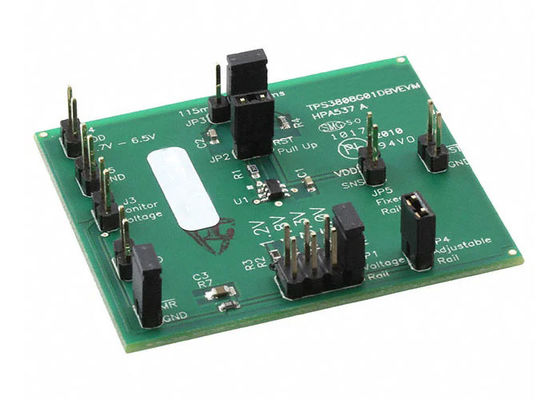 TPS3808G01DBVEVM Carte d'évaluation de gestion d'alimentation et de séquenceur pour solutions embarquées