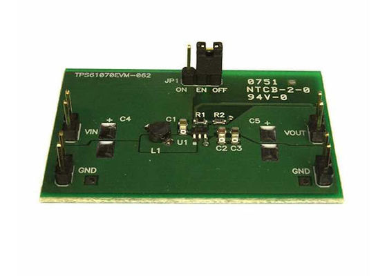 TPS61070EVM-062 Solutions embarquées 300mA 5V 1,2MHz Convertisseur abaisseur DC/DC Carte d'évaluation