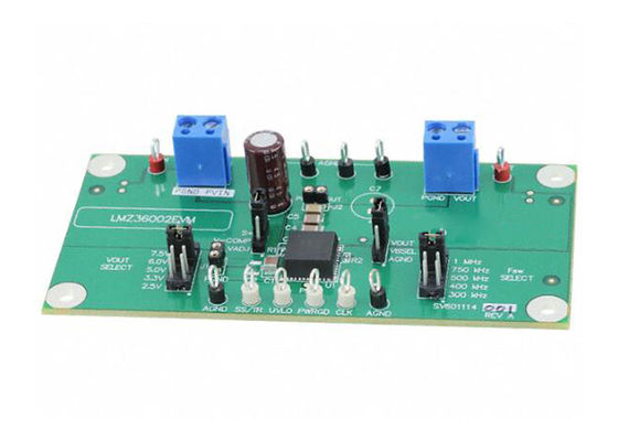 Carte d'évaluation du module d'alimentation Simple Switcher pour solutions embarquées LMZ36002EVM