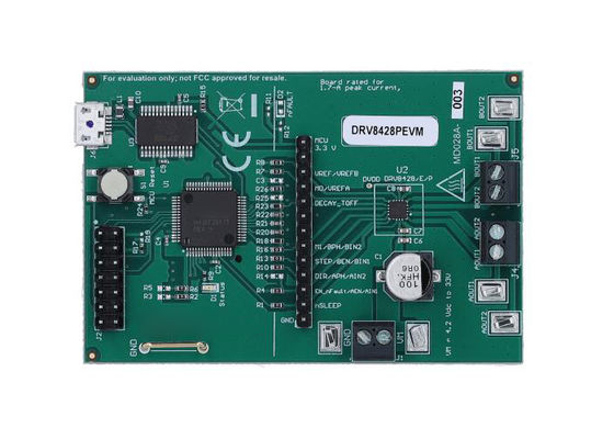 Solutions embarquées DRV8428EVM Carte de commande de moteur pas à pas avec interface STEP/DIR DRV8428