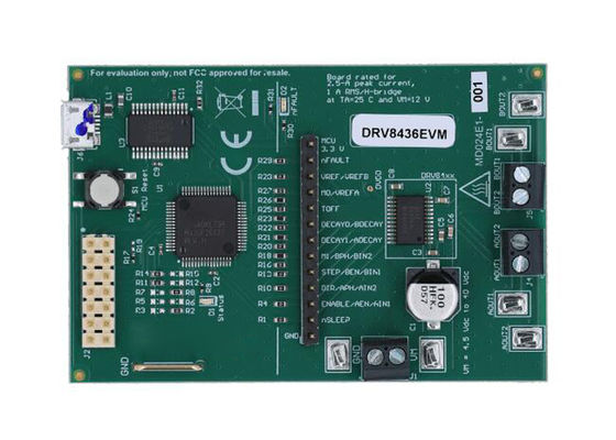 Solutions embarquées DRV8436EVM Module d'évaluation des drivers pas à pas DRV8436 48V