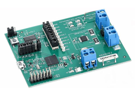 Carte d'évaluation de gestion d'alimentation du driver de moteur en demi-pont DRV8411EVM Embedded Solutions