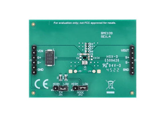 TPS631010EVM-109 Solutions embarquées pour convertisseur abaisseur 1,6 V à 5,5 V - Carte d'évaluation