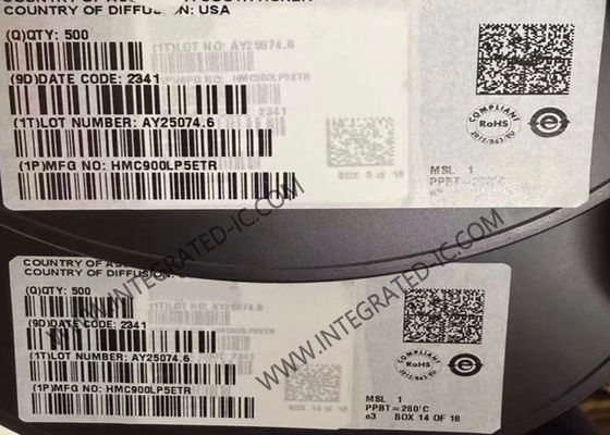 HMC900LP5ETR Circuit intégré de filtre passe-bas programmable du 6ème ordre à 50 MHz en boîtier 32-VFQFN