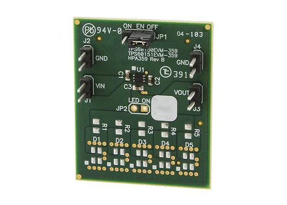 Module d'évaluation de pompe de charge 1,5 MHz 5 V 140 mA pour solutions embarquées TPS60151EVM-359