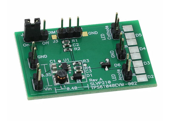 TPS61040EVM-002 Module d'évaluation des convertisseurs de boost de solutions intégrées pour l'alimentation en LED blanche