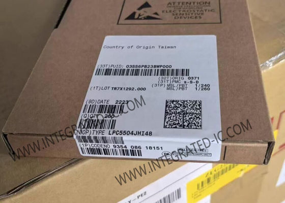 Microcontrôleur à un noyau IC de Chip Integrated Circuit LPC5504JHI48 48-HVQFN