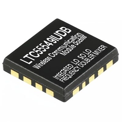 LTC5549IUDB Module de communication sans fil avec doubleur de fréquence LO et mélangeur intégrés