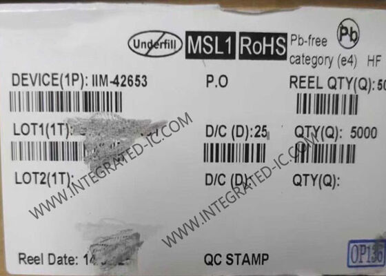 IIM-42653 Capteur IC à 6 axes Dispositif de suivi du mouvement industriel intelligent MEMS LGA-14