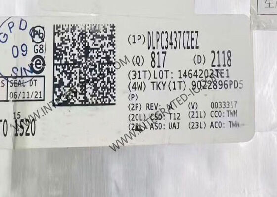 Contrôleur d'affichage DLP de puce de circuit intégré de DLPC3437CZEZ avec la résolution 1080p