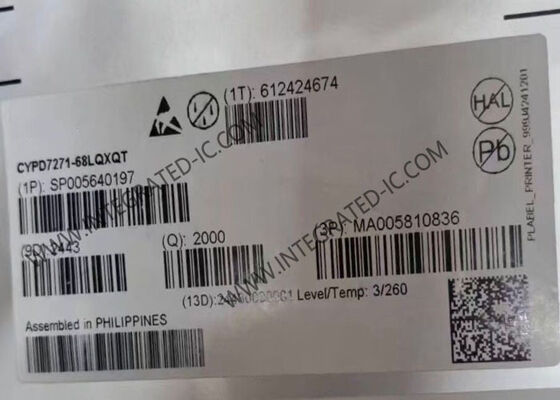 CYPD7271-68LQXQT puce de circuit intégré à double port