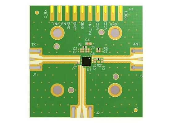 QPF4202EVB Solutions intégrées Wi-Fi 7 Puissance moyenne Tableau d'évaluation non linéaire du front-end