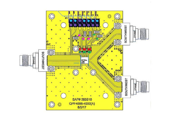 QPF4006EVB1 Solutions intégrées 37 GHz à 40,5 GHz GaN Conseil d'évaluation du module frontal